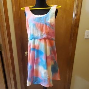 Fervour rainbow dress (Modcloth)